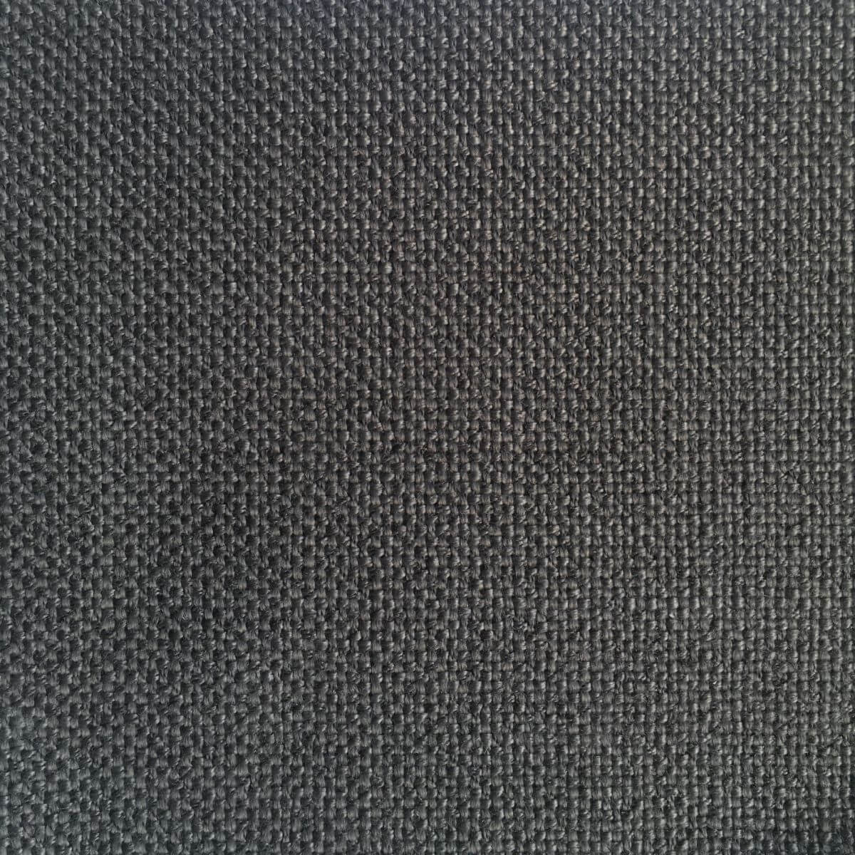 Fragment materiału obiciowego w kolorze ciemny szary materaca na sofę rozkładaną firmy Kiteen.