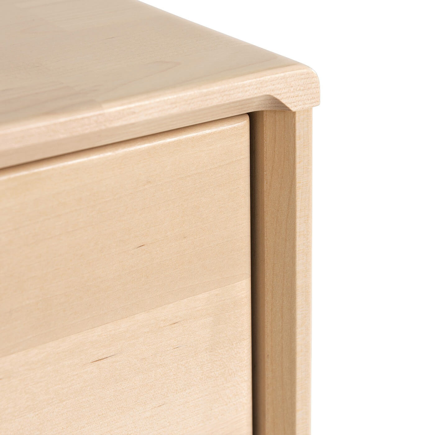 Wąska komoda z szufladami NOTTE 30 cm. Róg nowoczesnego skandynawskiego drewnianego mebla ręcznie robionego